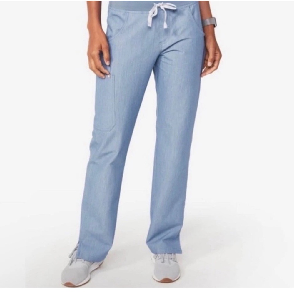 Heather Indigo Kade Cargo Pants -M